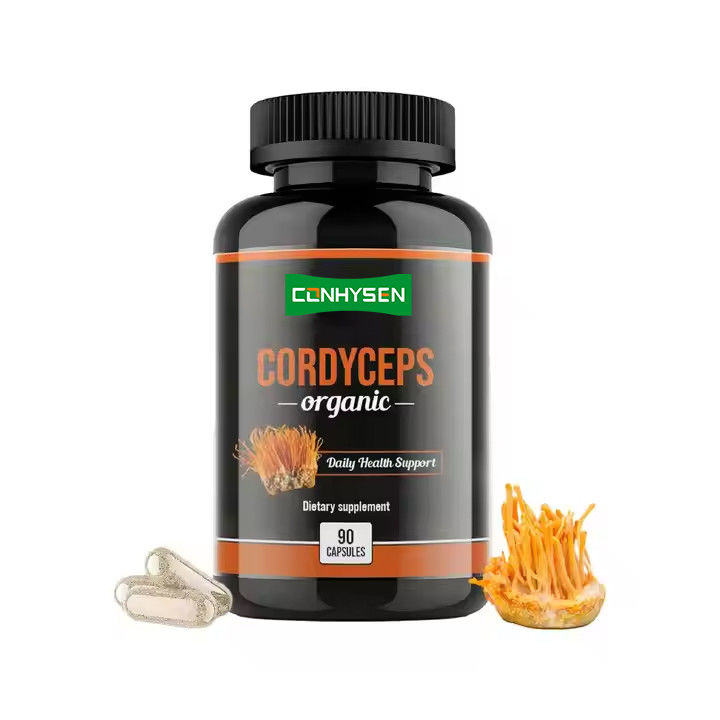 OEM ODM کپسول های آلی Cordyceps عملکرد مغز را افزایش می دهد کپسول های مکمل گیاهی