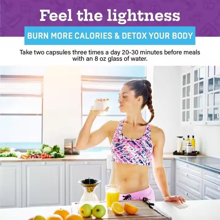 سوختن چربی های گیاهی با گارسینیا کامبوجیا L-کارنیتین متابولیسم را افزایش می دهد اشتها را کاهش می دهد