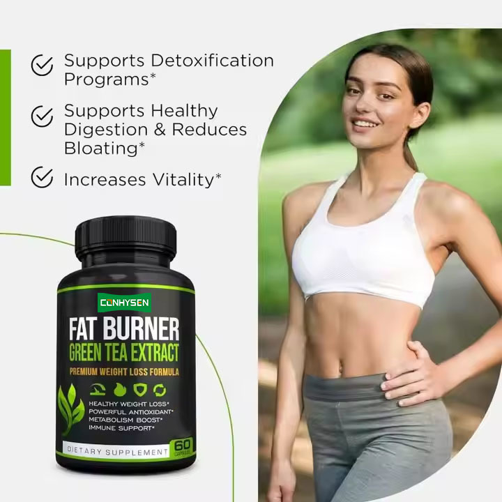 چای سبز درجه یک سوزان چربی طبیعی کاهش وزن تقویت کننده متابولیسم حمایت از تزریق مواد مخدر با مزایای انرژی ایمنی