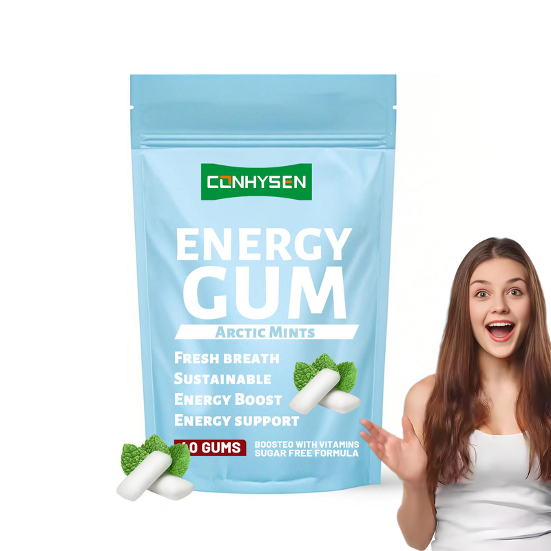 عرضه کننده آدامس انرژی برای بزرگسالان تولید انرژی را ارتقا دهید OEM / ODM سفارشی