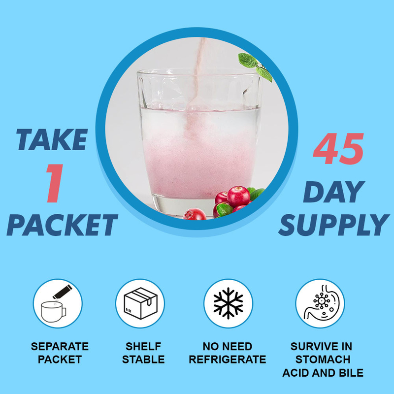 پودر پروبیوتیک 4 در 1 کارخانه ای D-Mannose با برند سفارشی، حفظ تعادل pH