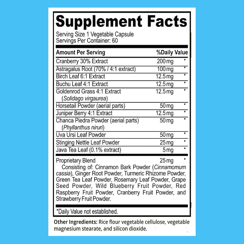 عمده فروشی سفارشی پاکسازی سم زدایی کلیه پشتیبانی از سلامت مثانه عملکرد مجاری ادراری تعادل مایعات