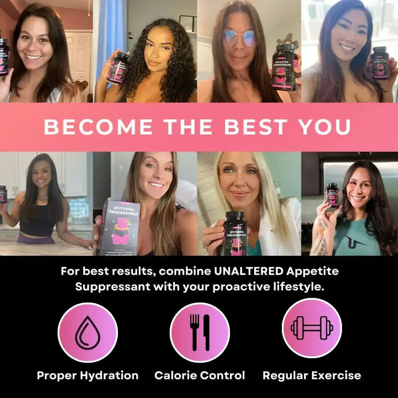 کپسول لاغری با برچسب خصوصی پرفروش، سرکوب کننده اشتها و کاهش وزن
