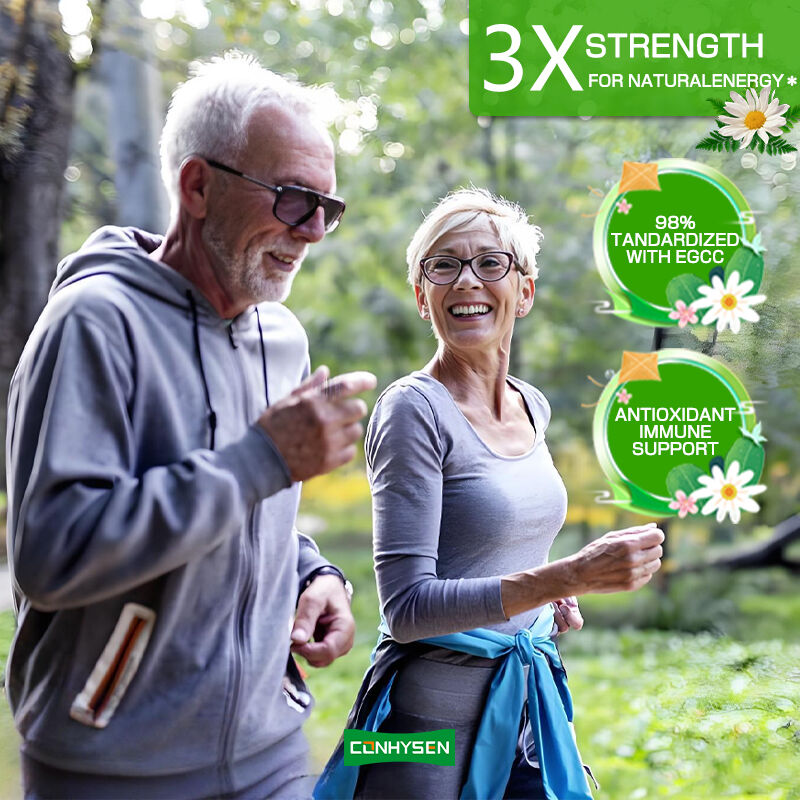 کپسول چای سبز با برچسب خصوصی، مکمل غنی EGCG، آنتی اکسیدان، تقویت کننده سیستم ایمنی، کاهش وزن، قرص لاغری و چربی سوز