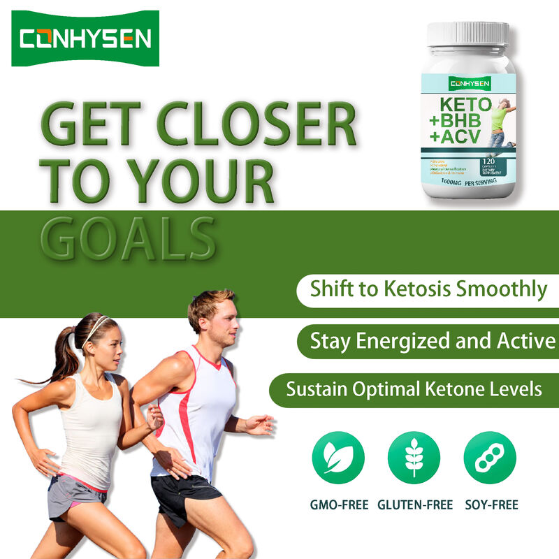 کپسول مکمل فیبر غذایی کتو ACV BHB برچسب خصوصی کپسول کتو Bhb مکمل های کاهش وزن کپسول رژیم غذایی