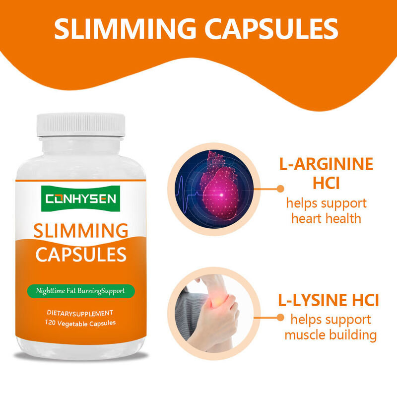 قیمت کارخانه مکمل های گیاهی کپسول های لاغری برای کمک به سطح انرژی با کپسول های لاغری L-Lysine HCL