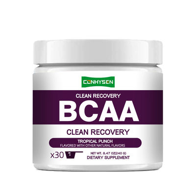 پاکسازی سفارشی پودر BCAA 100٪ گیاهخوار افزایش عملکرد شناختی عملکرد مغز