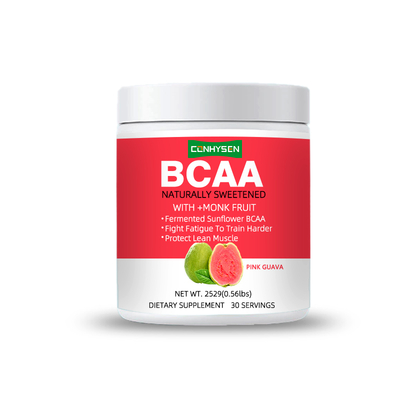 عرضه کننده سفارشی کاهش خستگی محافظت از عضلات لاغر نوشابه پودر BCAA