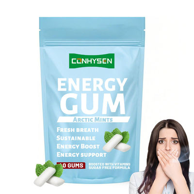 تنفس تازه بهبود تمرکز زیلیتول انرژی آدامس جویدن عرضه کننده سفارشی