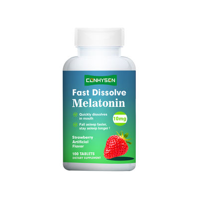 کنترل چرخه خواب تنظیم خلق و خو قرص های ملاتونین تولید کننده سفارشی