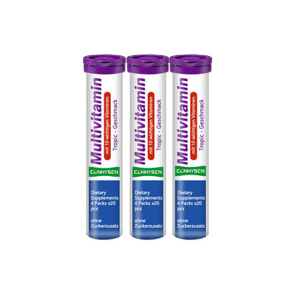 قرص‌های جوشان مولتی‌ویتامین عمده‌فروشی کارخانه، سلامت پوست، مو و ناخن را ارتقا می‌دهد