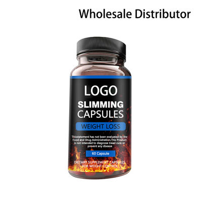 کپسول لاغری با برچسب خصوصی، راه حل طبیعی بهبود یافته ضد سلولیت، سم زدایی وزن
