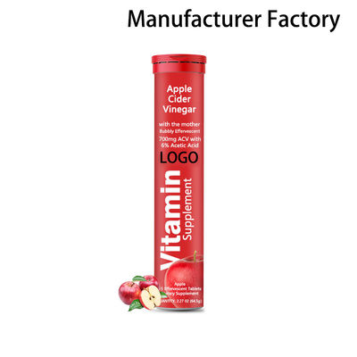 فروش عمده کارخانه ای قرص های جوشان سرکه سیب برای مدیریت وزن